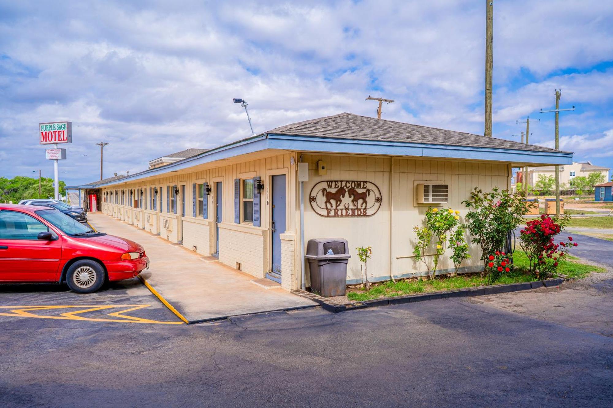 Purple Sage By Oyo Snyder Tx Motel Exterior foto