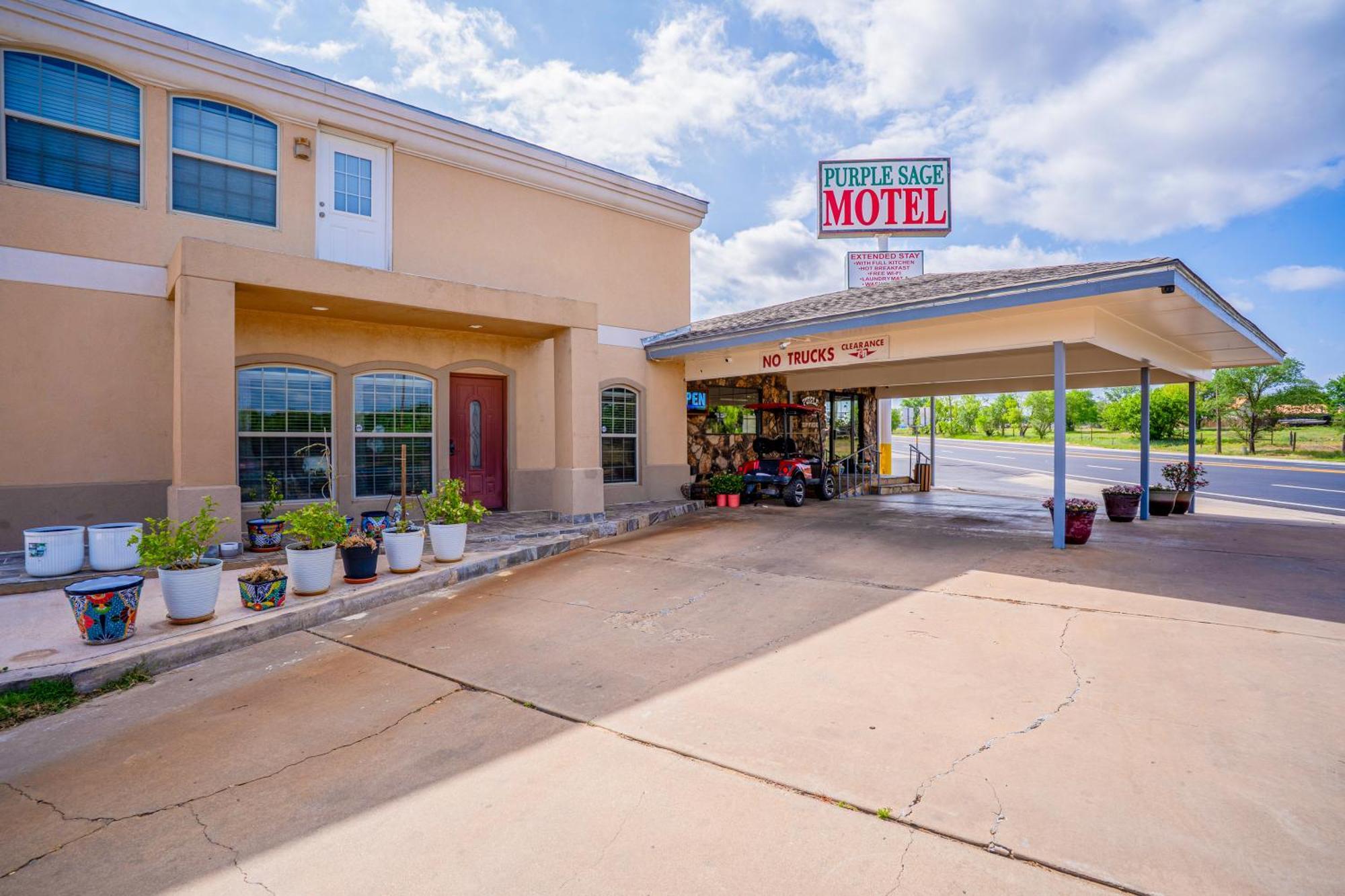 Purple Sage By Oyo Snyder Tx Motel Exterior foto