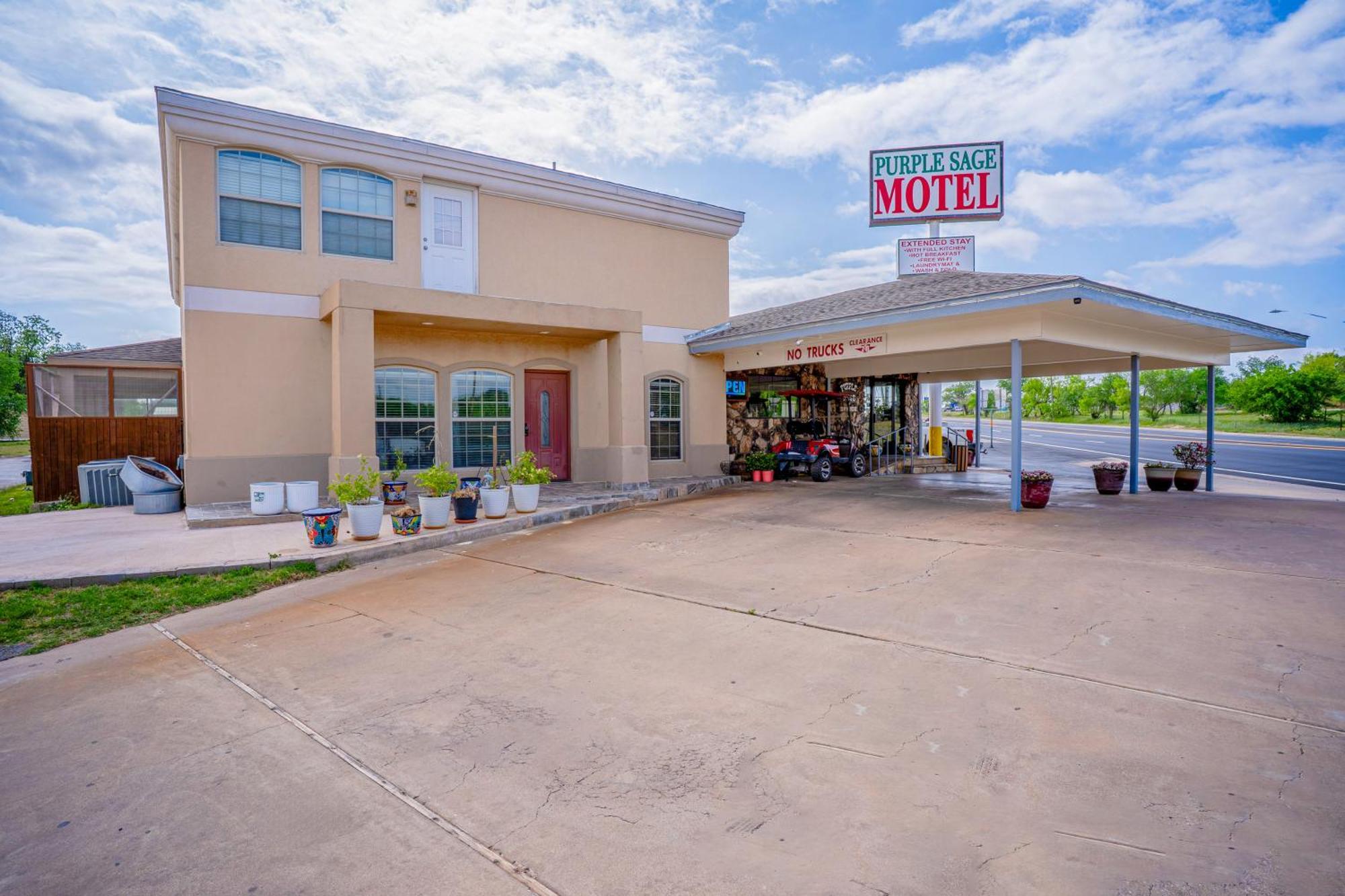 Purple Sage By Oyo Snyder Tx Motel Exterior foto